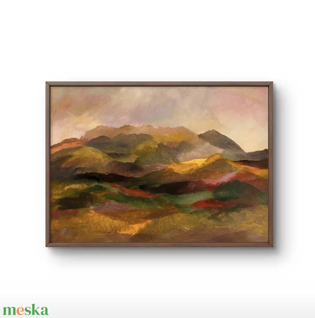 �Fall Dream� absztrakt tájkép - művészet - festmény - akril - Meska.hu