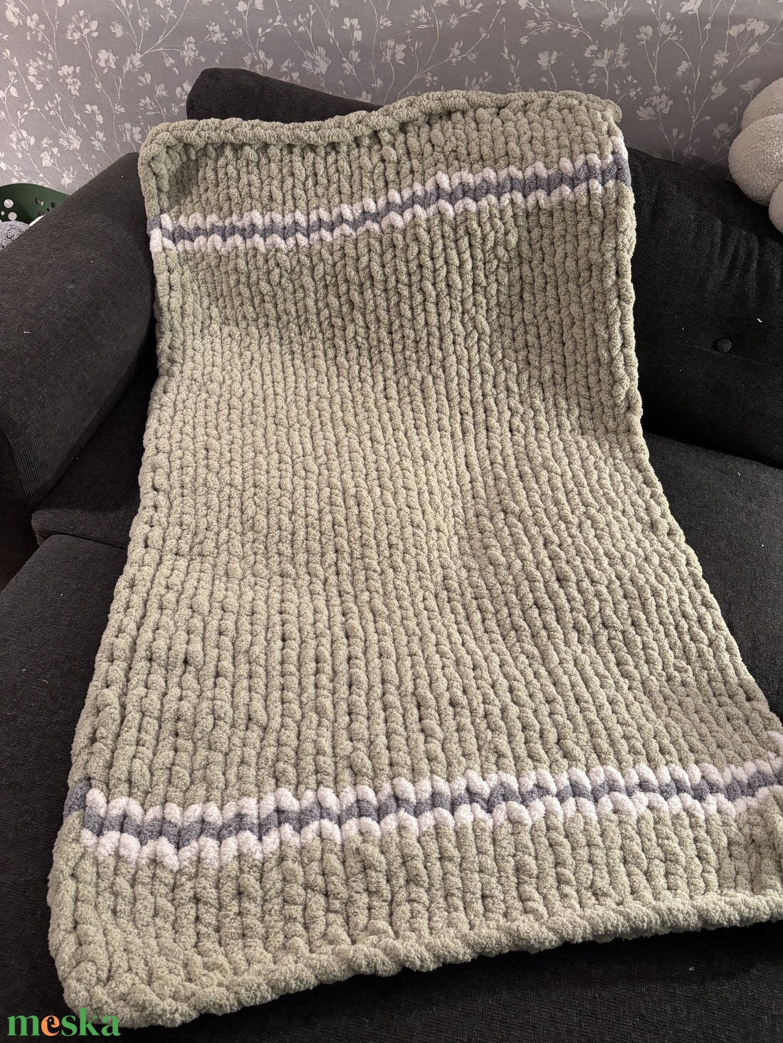 Kötött takaró - otthon & életmód - lakástextil - felnőtt takaró, pléd - Meska.hu