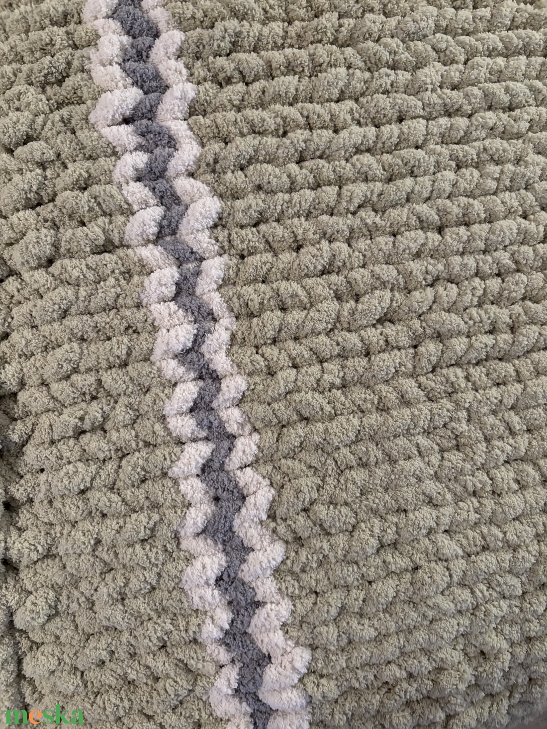 Kötött takaró - otthon & életmód - lakástextil - felnőtt takaró, pléd - Meska.hu