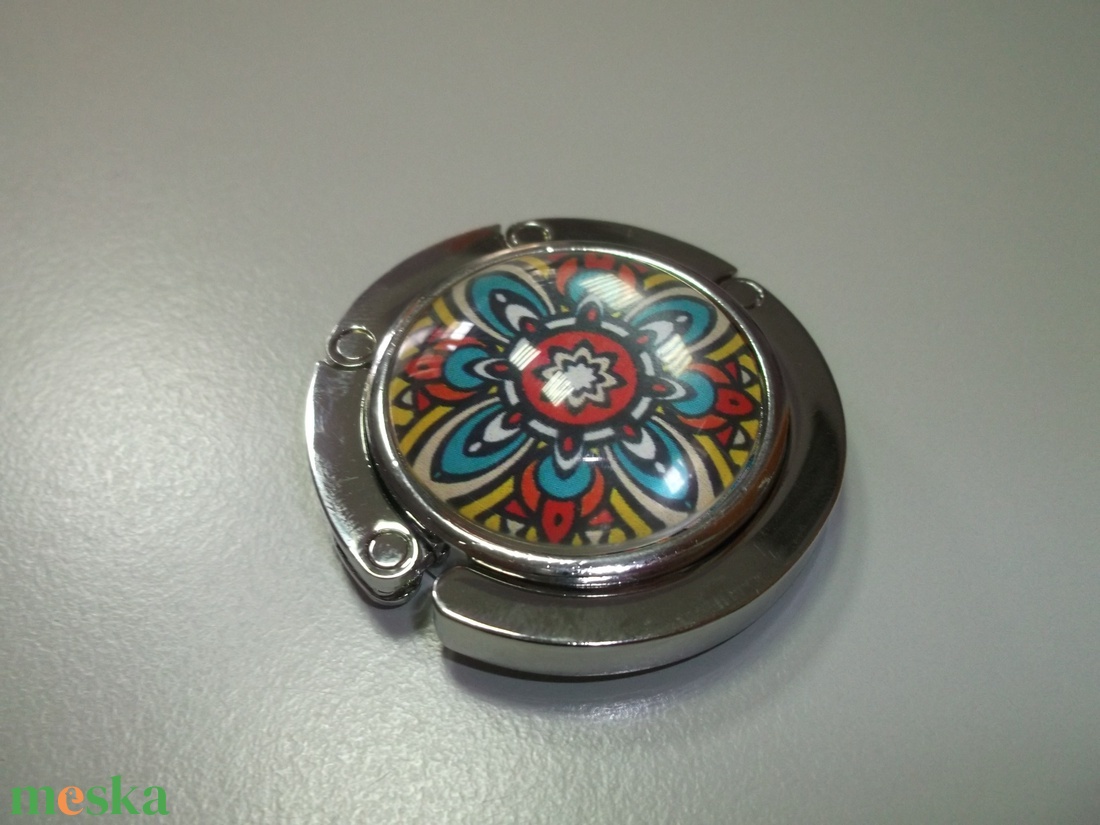 Mandala táska akasztó! - táska & tok - kulcstartó & táskadísz - táskaakasztó - Meska.hu