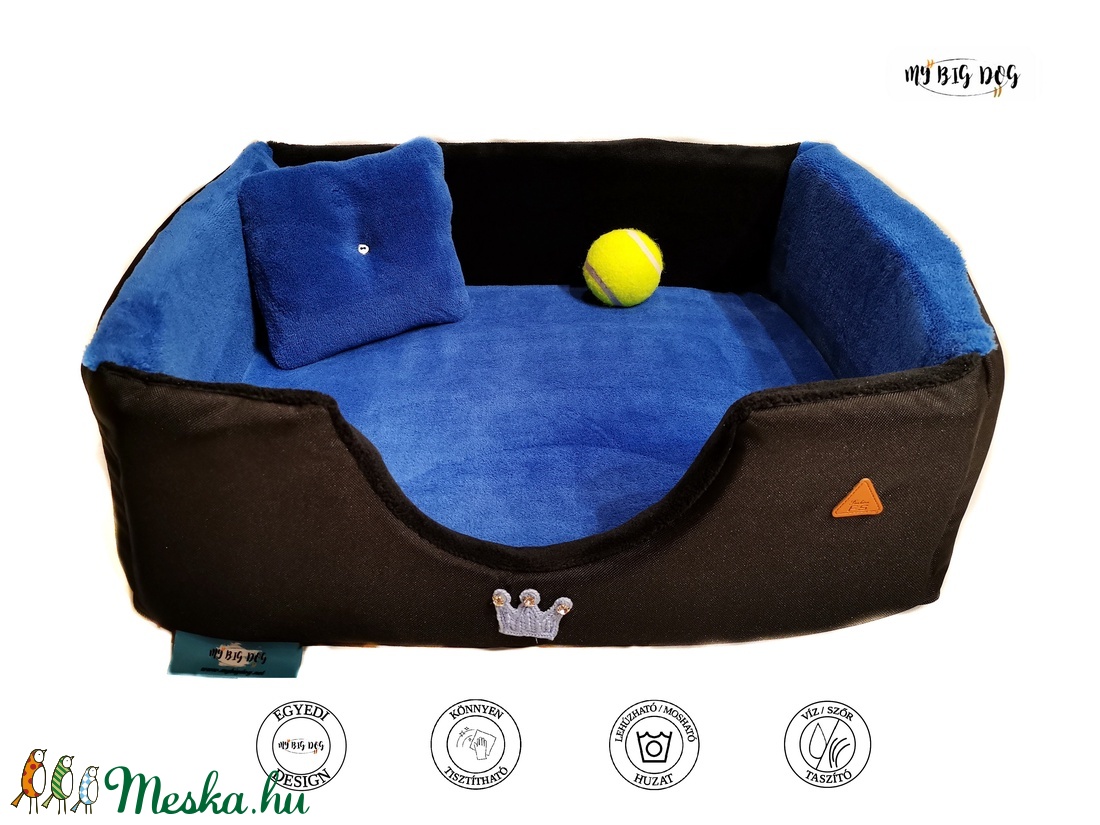 Egyedülálló, vízálló lehúzható és mosható kutyafekhely, kutyaágy - otthon & életmód - kisállatoknak - kutyáknak - kutya fekhelyek, házak - Meska.hu