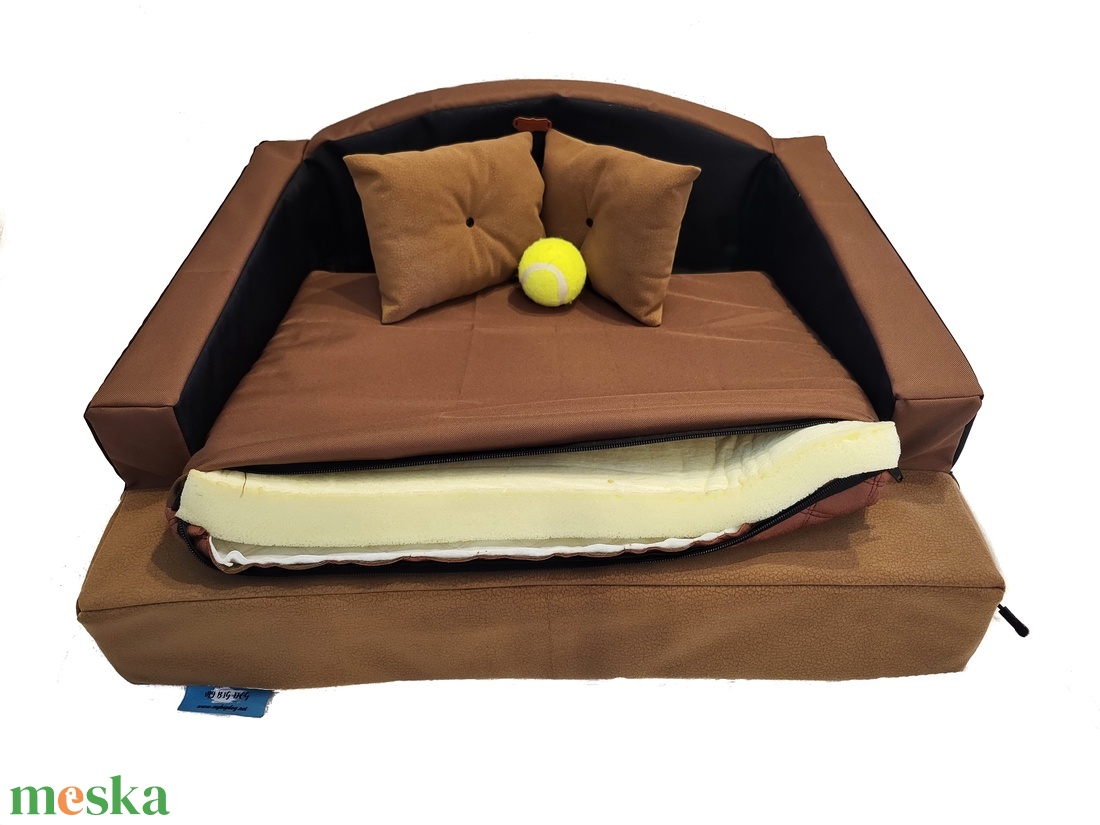 Memóriahabos, vízálló, lehúzható és mosható kutyafekhely, kutyaágy - otthon & életmód - kisállatoknak - kutyáknak - kutya fekhelyek, házak - Meska.hu