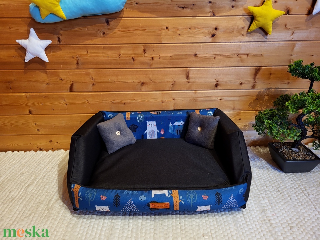 Memóriahabos, víz, szőr és kaparásálló, lehúzható és mosható kutyafekhely - otthon & életmód - kisállatoknak - kutyáknak - kutya fekhelyek, házak - Meska.hu