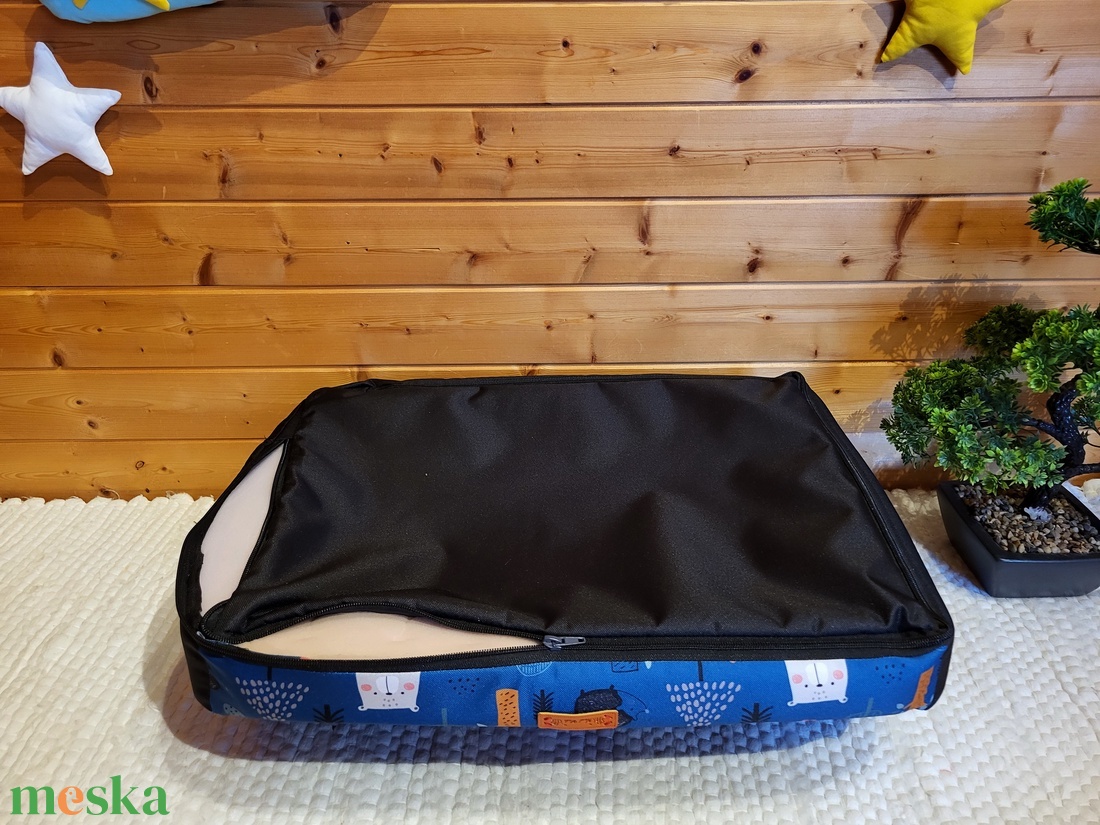 Memóriahabos, víz, szőr és kaparásálló, lehúzható és mosható kutyafekhely - otthon & életmód - kisállatoknak - kutyáknak - kutya fekhelyek, házak - Meska.hu