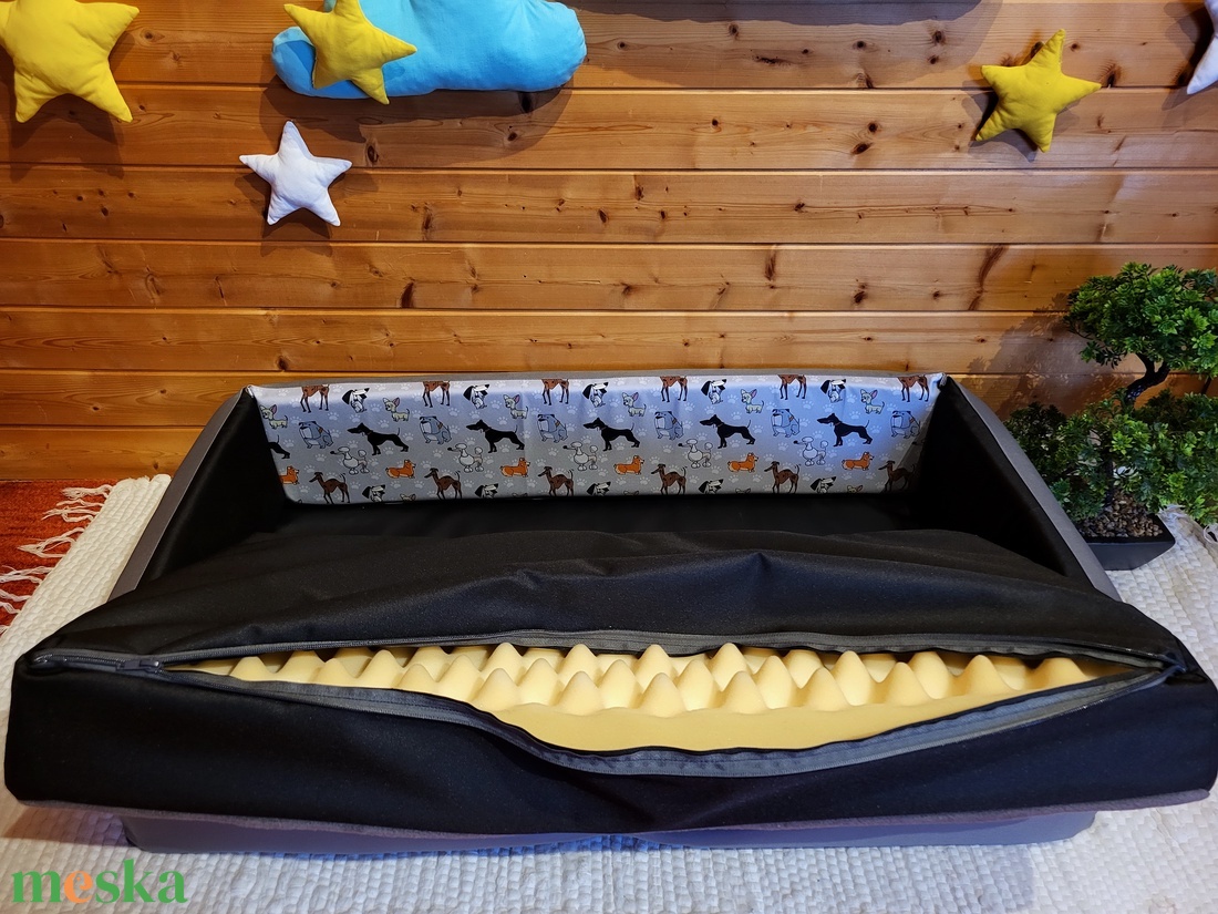 Víz, szőr és kaparásálló, lehúzható és mosható kutyafekhely, kutyaágy - otthon & életmód - kisállatoknak - kutyáknak - kutya fekhelyek, házak - Meska.hu
