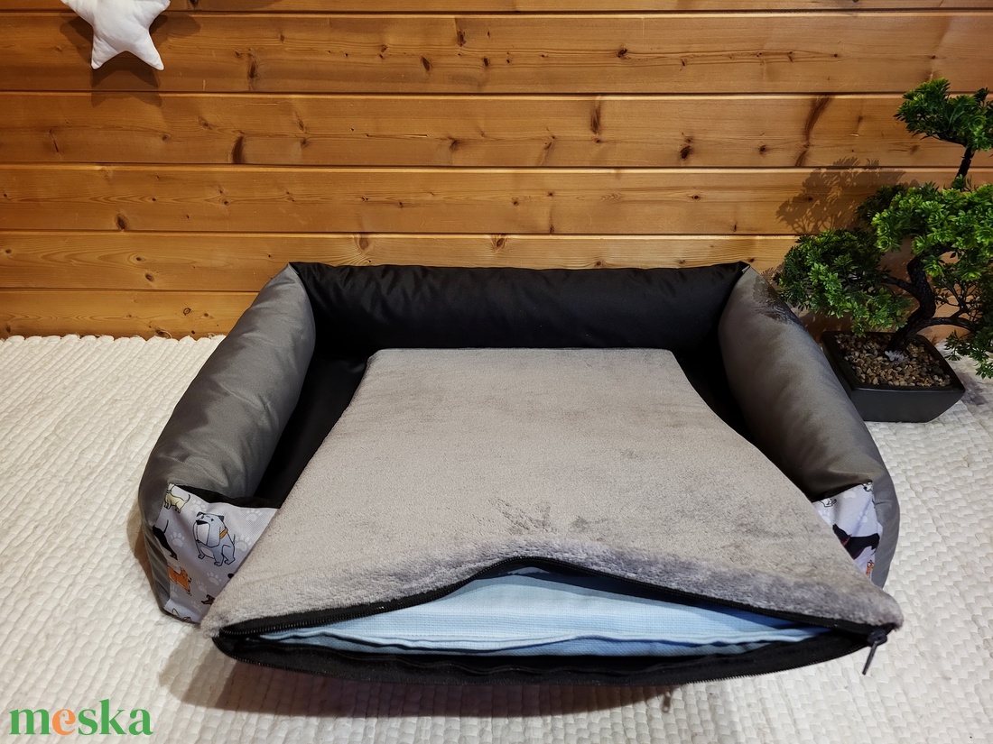 Víz, szőr és kaparásálló, lehúzható és mosható kutyafekhely, kutyaágy - otthon & életmód - kisállatoknak - kutyáknak - kutya fekhelyek, házak - Meska.hu