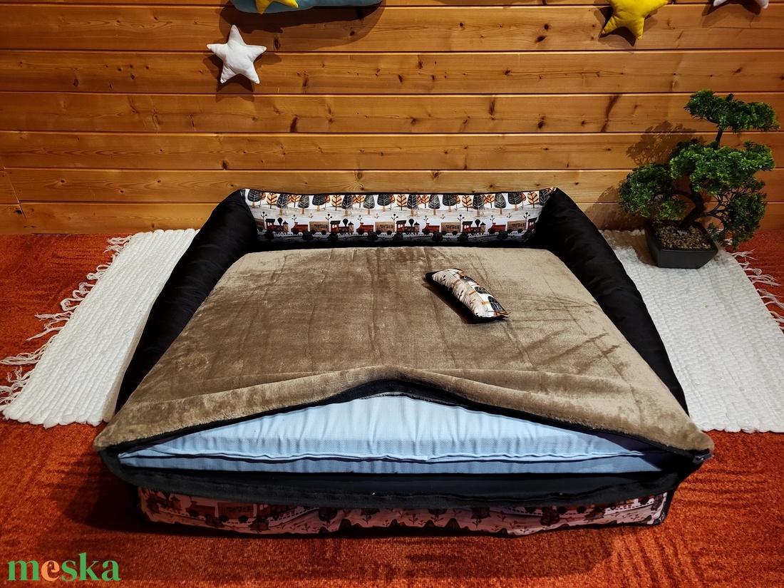 Új, víz, szőr és kaparásálló, lehúzható és mosható kutyafekhely, kutyaágy - otthon & életmód - kisállatoknak - kutyáknak - kutya fekhelyek, házak - Meska.hu