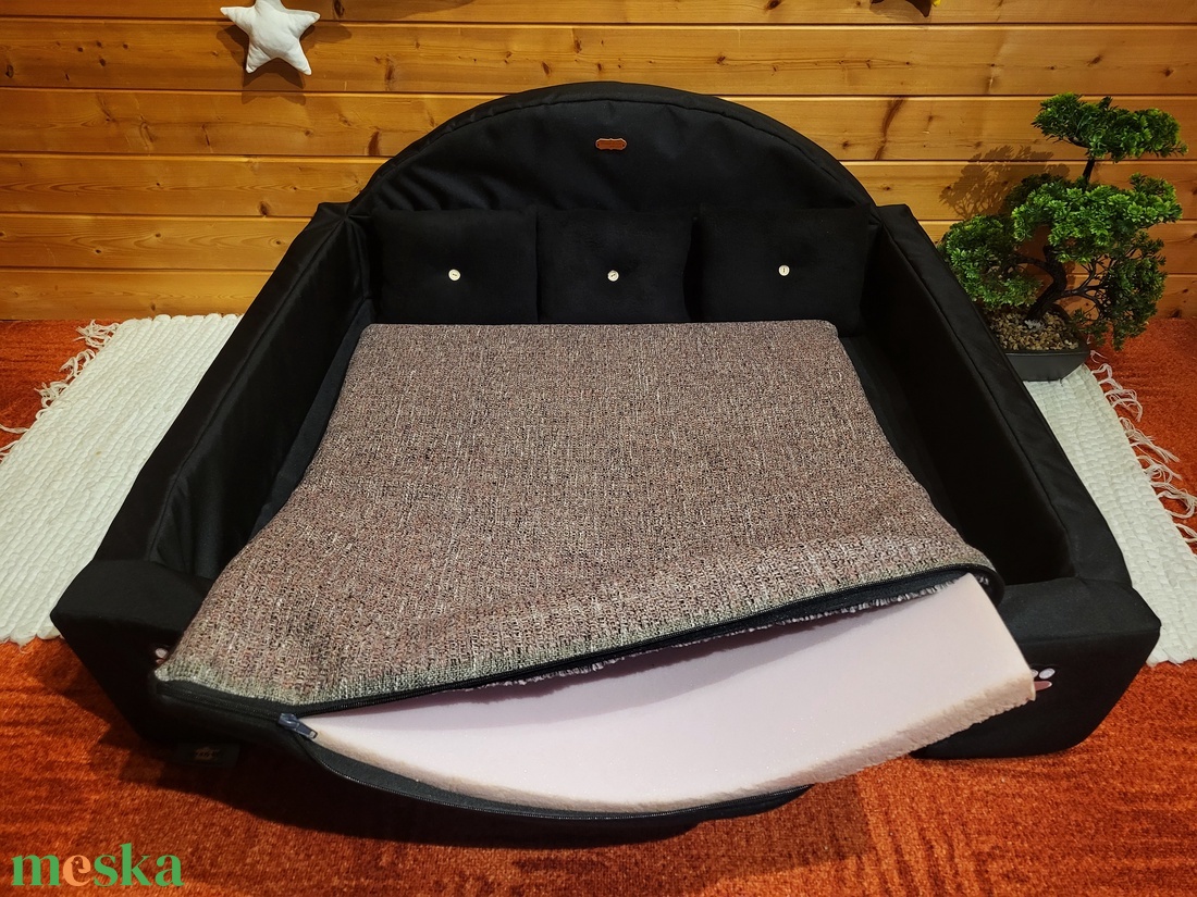 Új, víz, szőr és kaparásálló, lehúzható és mosható kutyafekhely, kutyaágy - otthon & életmód - kisállatoknak - kutyáknak - kutya fekhelyek, házak - Meska.hu