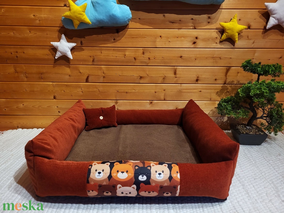 Lehúzható és mosható kárpitszövetes kutyafekhely - otthon & életmód - kisállatoknak - kutyáknak - kutya fekhelyek, házak - Meska.hu