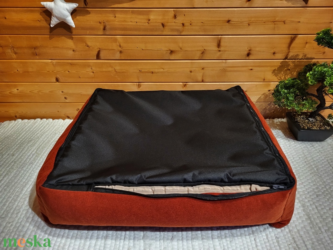 Lehúzható és mosható kárpitszövetes kutyafekhely - otthon & életmód - kisállatoknak - kutyáknak - kutya fekhelyek, házak - Meska.hu