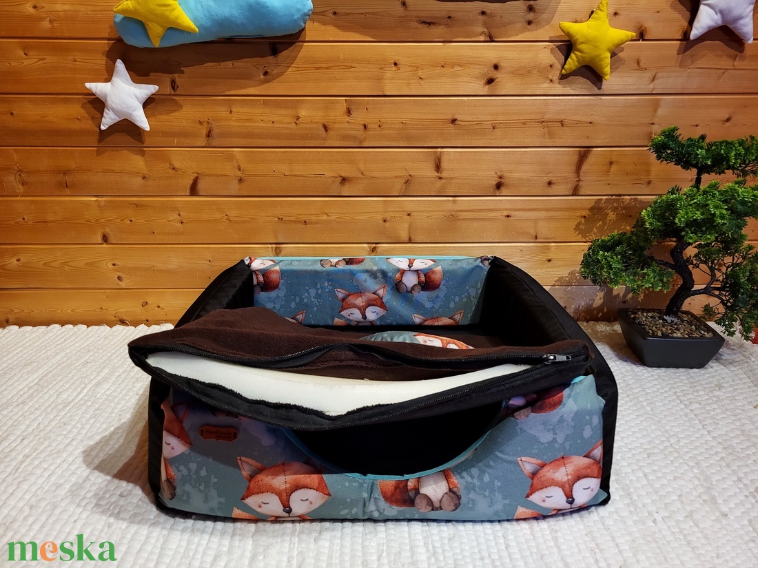 Új,  víz, szőr és kaparásálló, lehúzható és mosható kutyafekhely, kutyaágy - otthon & életmód - kisállatoknak - kutyáknak - kutya fekhelyek, házak - Meska.hu