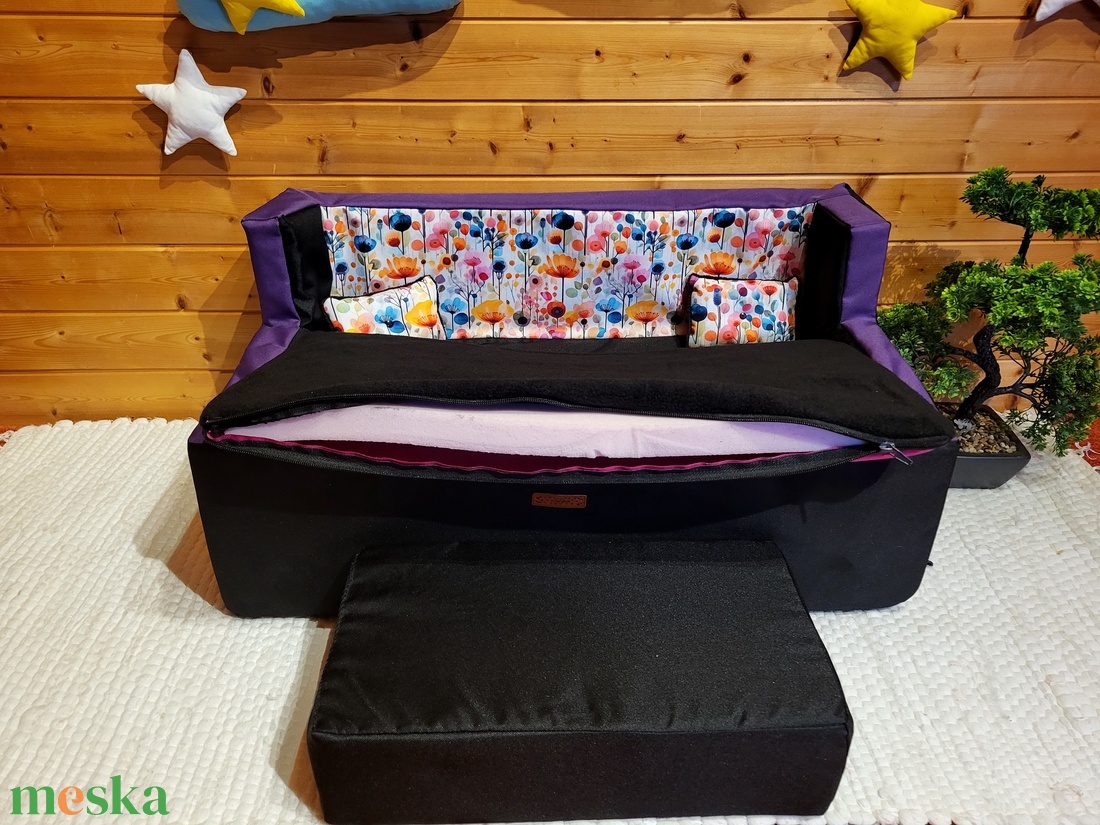 Víz, szőr és kaparásálló, lehúzható és mosható kárpitszövetes kutyafekhely - otthon & életmód - kisállatoknak - kutyáknak - kutya fekhelyek, házak - Meska.hu