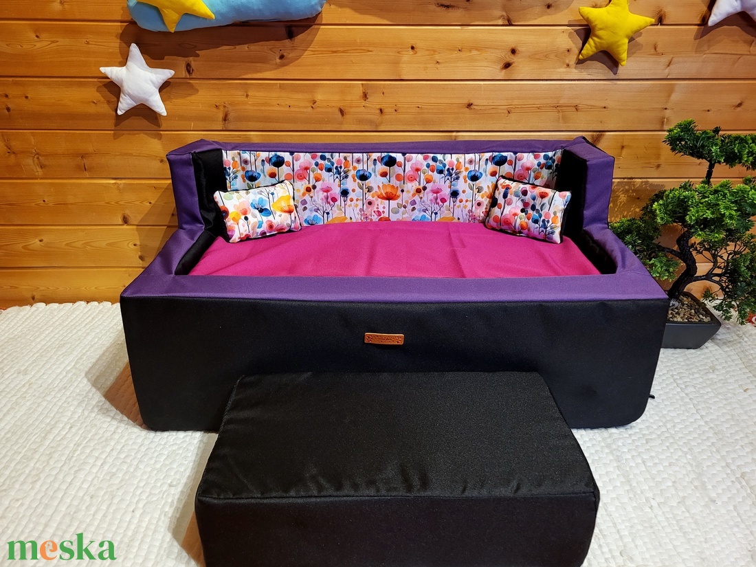 Víz, szőr és kaparásálló, lehúzható és mosható kárpitszövetes kutyafekhely - otthon & életmód - kisállatoknak - kutyáknak - kutya fekhelyek, házak - Meska.hu