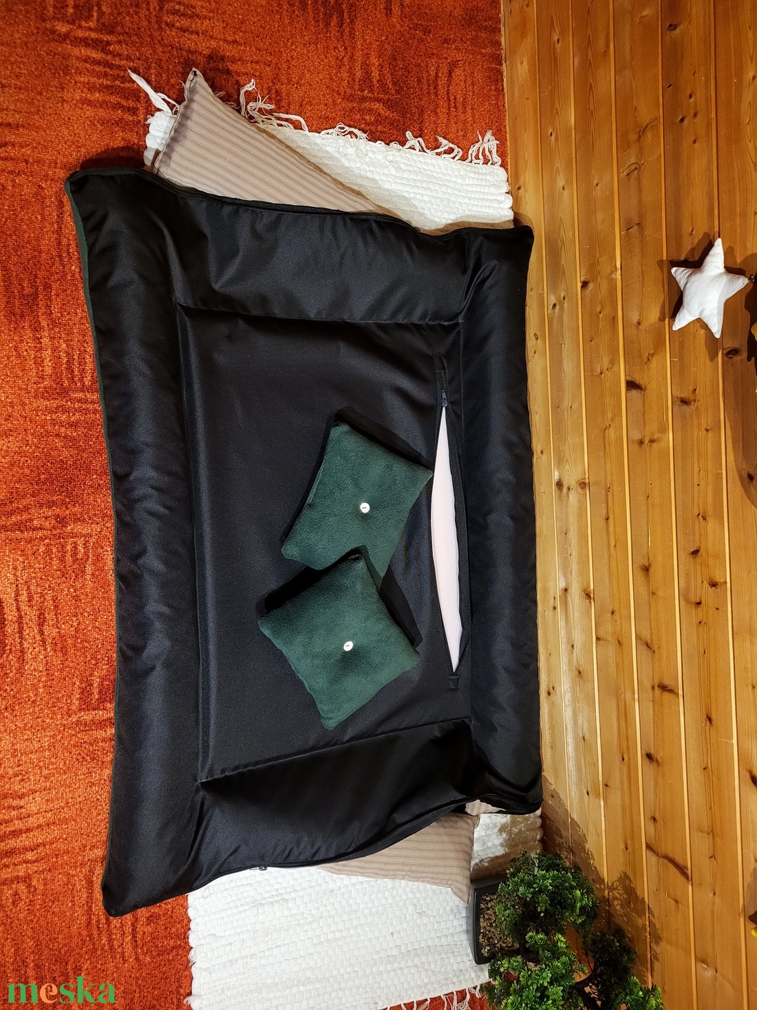 Víz szőr és kaparásálló, lehúzható és mosható megfordítható kutyafekhely, kutyaágy - otthon & életmód - kisállatoknak - kutyáknak - kutya fekhelyek, házak - Meska.hu