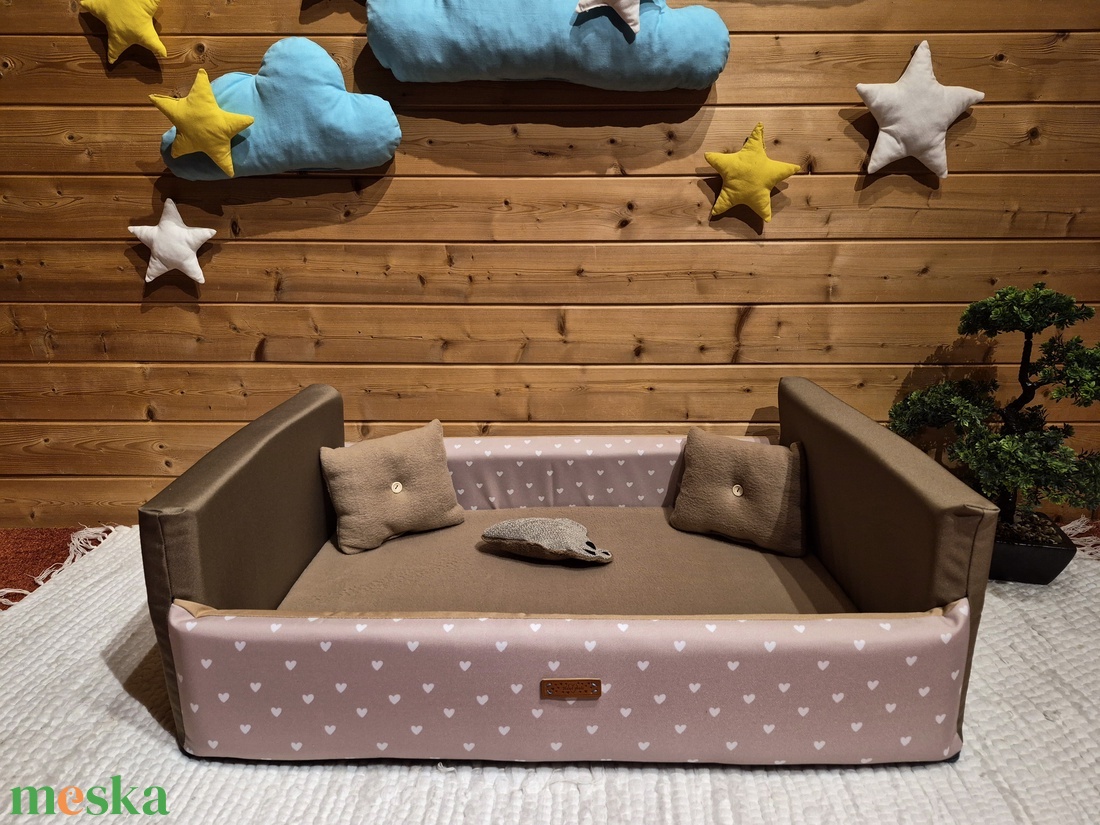 VÍz, szőr és kaparásálló, lehúzható és mosható kutyafekhely, kutyaágy - otthon & életmód - kisállatoknak - kutyáknak - kutya fekhelyek, házak - Meska.hu