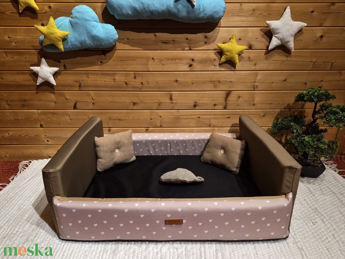 VÍz, szőr és kaparásálló, lehúzható és mosható kutyafekhely, kutyaágy - otthon & életmód - kisállatoknak - kutyáknak - kutya fekhelyek, házak - Meska.hu