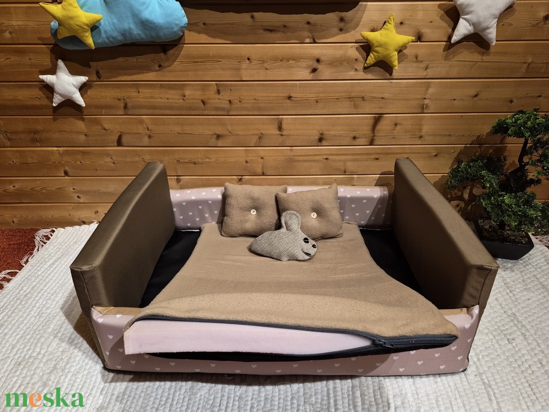 VÍz, szőr és kaparásálló, lehúzható és mosható kutyafekhely, kutyaágy - otthon & életmód - kisállatoknak - kutyáknak - kutya fekhelyek, házak - Meska.hu