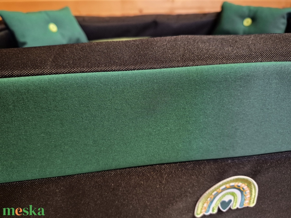 Memóriahabos, víz, szőr és kaparásálló, lehúzható és mosható kutyafekhely, kutyaágy - otthon & életmód - kisállatoknak - kutyáknak - kutya fekhelyek, házak - Meska.hu