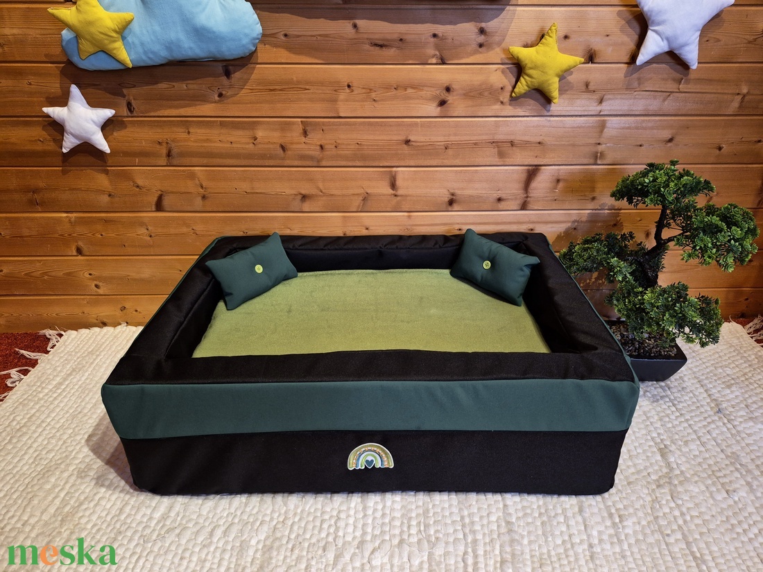 Memóriahabos, víz, szőr és kaparásálló, lehúzható és mosható kutyafekhely, kutyaágy - otthon & életmód - kisállatoknak - kutyáknak - kutya fekhelyek, házak - Meska.hu