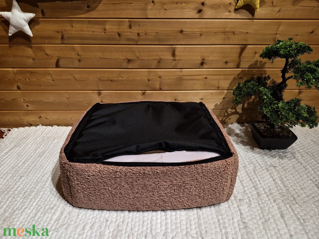 Memóriahabos, víz, szőr és kaparásálló, lehúzható és mosható kutyafekhely, kutyaágy - otthon & életmód - kisállatoknak - kutyáknak - kutya fekhelyek, házak - Meska.hu