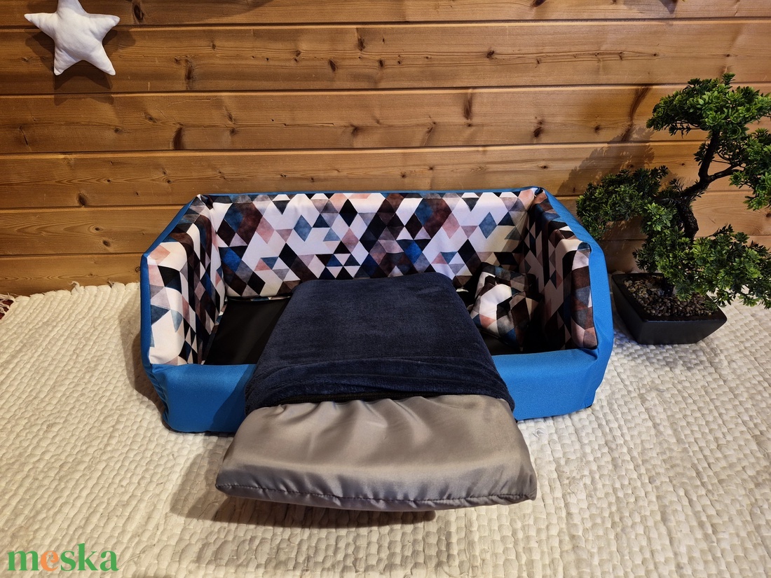 Memóriahabos, víz, szőr és kaparásálló, lehúzható és mosható kutyafekhely, kutyaágy - otthon & életmód - kisállatoknak - kutyáknak - kutya fekhelyek, házak - Meska.hu