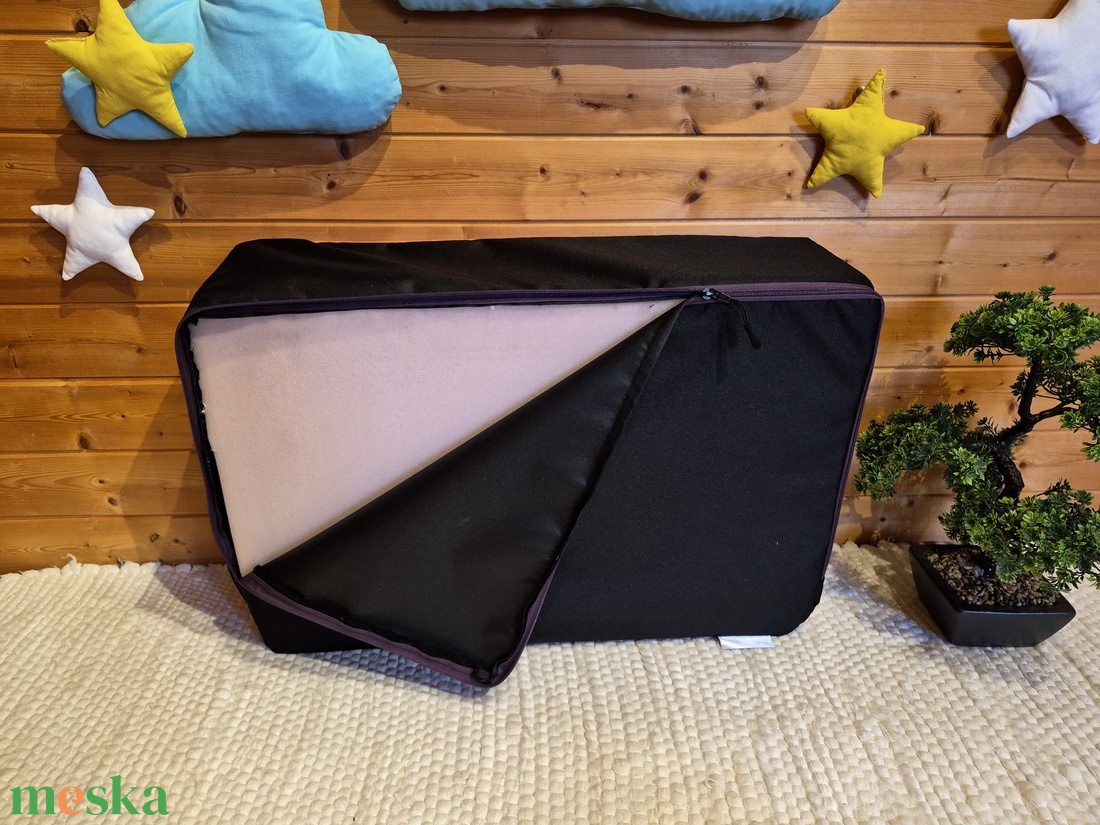 Memóriahabos, víz, szőr és kaparásálló, lehúzható és mosható kutyafekhely, kutyaágy - otthon & életmód - kisállatoknak - kutyáknak - kutya fekhelyek, házak - Meska.hu