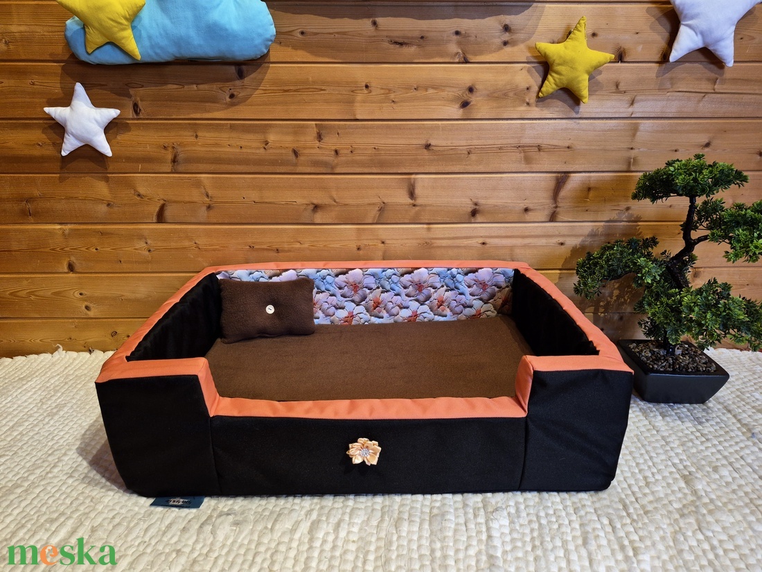 Memóriahabos, víz, szőr és kaparásálló, lehúzható és mosható kutyafekhely, kutyaágy - otthon & életmód - kisállatoknak - kutyáknak - kutya fekhelyek, házak - Meska.hu