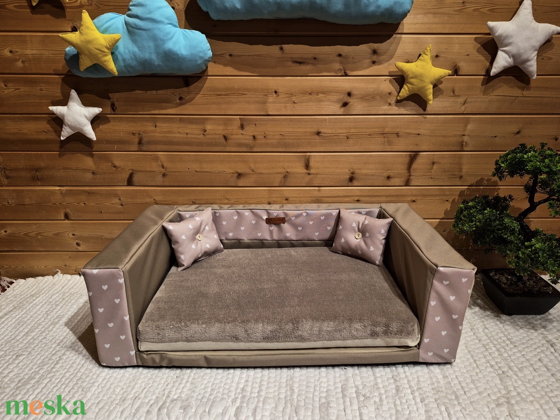 Memóriahabos, víz, szőr és kaparásálló, lehúzható és mosható kutyfaekhely - otthon & életmód - kisállatoknak - kutyáknak - kutya fekhelyek, házak - Meska.hu