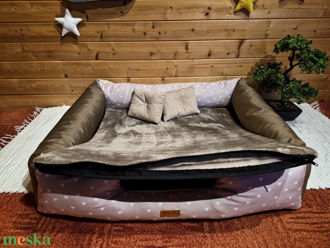 Víz, szőr és kaparásálló, lehúzható és mosható kutyfaekhely - otthon & életmód - kisállatoknak - kutyáknak - kutya fekhelyek, házak - Meska.hu