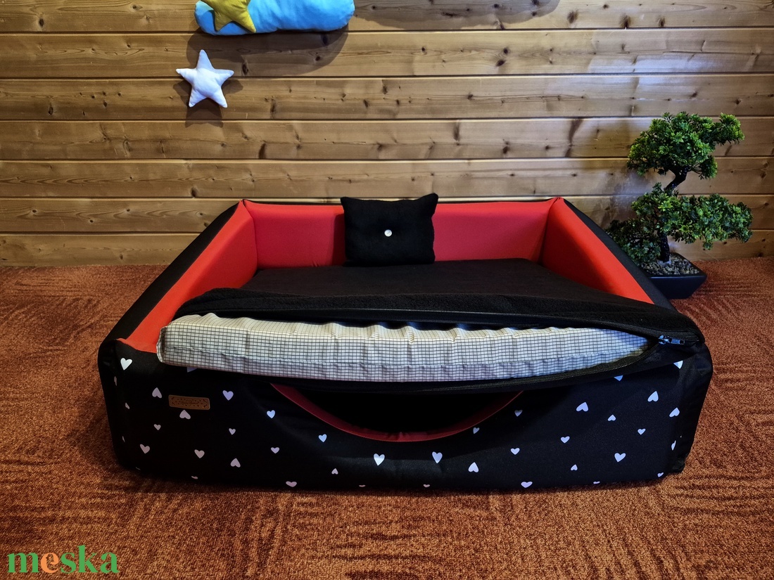 Víz, szőr és kaparásálló, lehúzható és mosható kutyafekhely, kutyaágy - otthon & életmód - kisállatoknak - kutyáknak - kutya fekhelyek, házak - Meska.hu