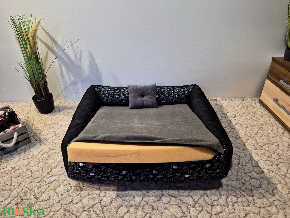 VÍz, szőr és kaparásálló, lehúzható és mosható kutyafekhely, kutyaágy - otthon & életmód - kisállatoknak - kutyáknak - kutya fekhelyek, házak - Meska.hu