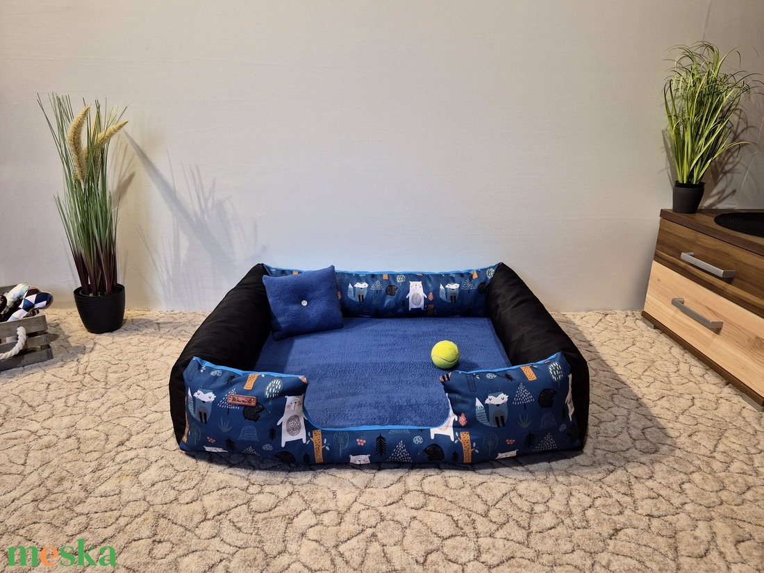 VÍz, szőr és kaparásálló, lehúzható és mosható kutyafekhely, kutyaágy - otthon & életmód - kisállatoknak - kutyáknak - kutya fekhelyek, házak - Meska.hu