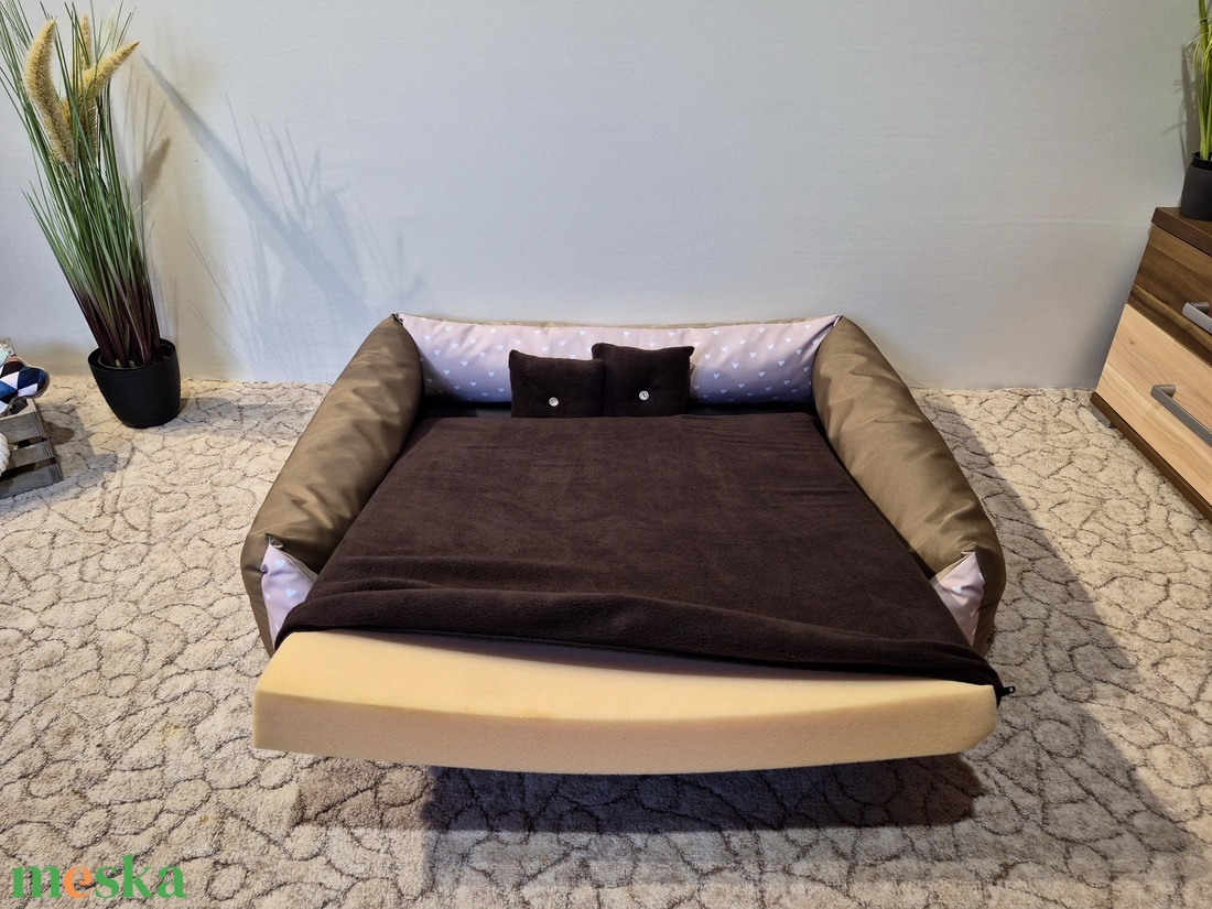 VÍz, szőr és kaparásálló, lehúzható és mosható kutyafekhely, kutyaágy - otthon & életmód - kisállatoknak - kutyáknak - kutya fekhelyek, házak - Meska.hu