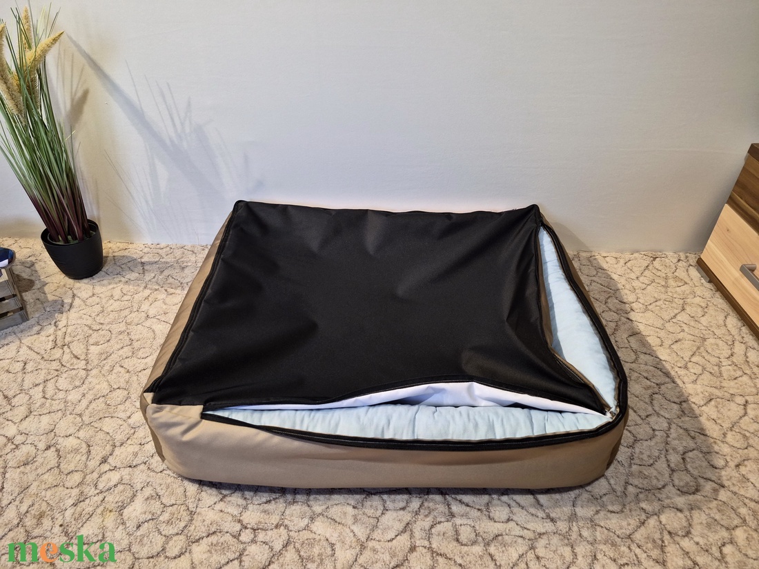 VÍz, szőr és kaparásálló, lehúzható és mosható kutyafekhely, kutyaágy - otthon & életmód - kisállatoknak - kutyáknak - kutya fekhelyek, házak - Meska.hu