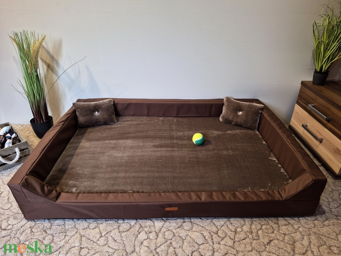 Víz, szőr és kaparásálló, megfordítható, lehúzható és mosható kutyafekhely, kutyaágy - otthon & életmód - kisállatoknak - kutyáknak - kutya fekhelyek, házak - Meska.hu