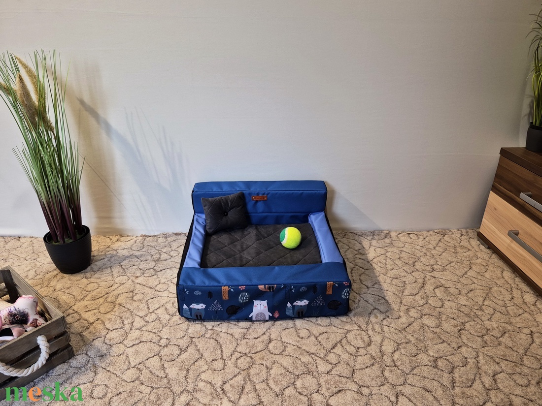 Új, memóriahabos, lehúzható és mosható víz, szőr és kaparásálló kutyafekhely, kutyaágy - otthon & életmód - kisállatoknak - kutyáknak - kutya fekhelyek, házak - Meska.hu