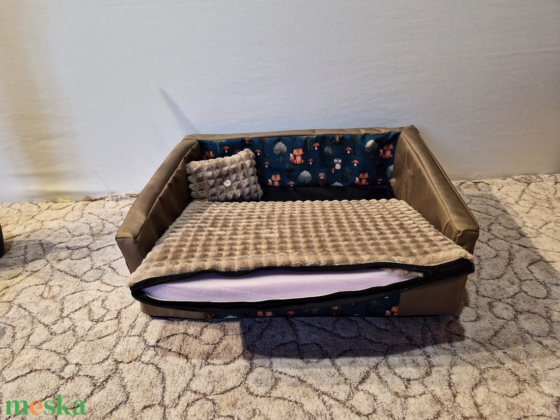 Új, lehúzható és mosható víz, szőr és kaparásálló kutyafekhely, kutyaágy - otthon & életmód - kisállatoknak - kutyáknak - kutya fekhelyek, házak - Meska.hu