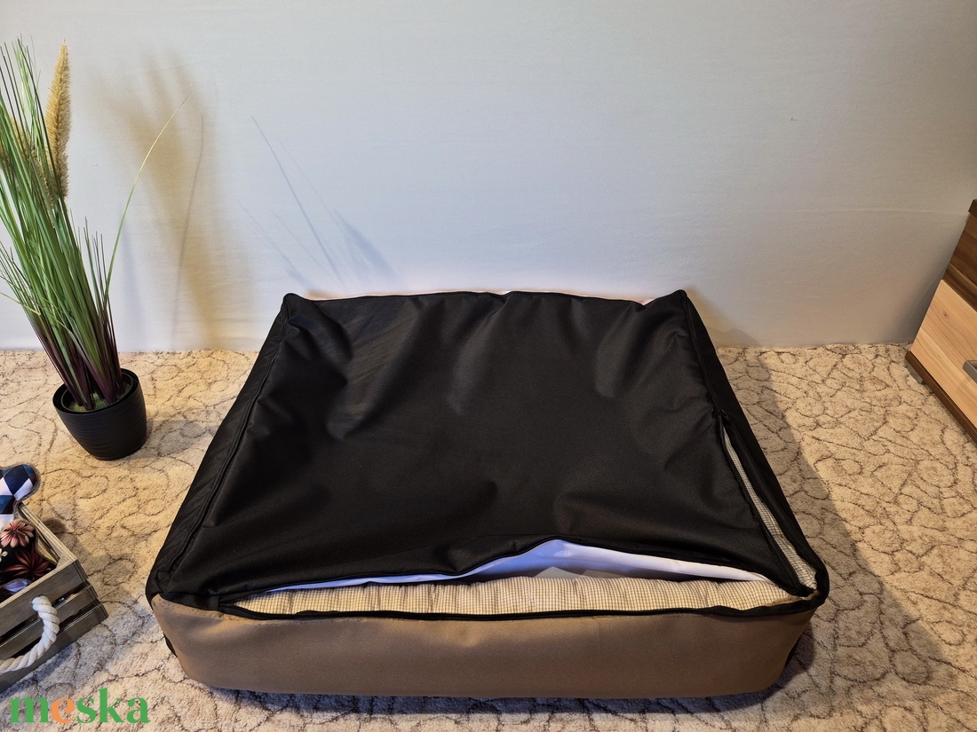 Víz, szőr és kaparásálló, lehúzható és mosható kárpitszövetes kutyafekhely - otthon & életmód - kisállatoknak - kutyáknak - kutya fekhelyek, házak - Meska.hu