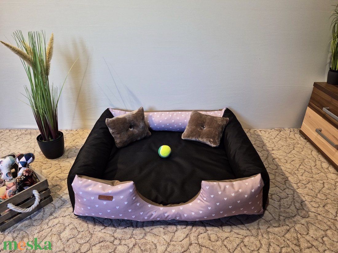 Víz, szőr és kaparásálló, lehúzható és mosható kárpitszövetes kutyafekhely - otthon & életmód - kisállatoknak - kutyáknak - kutya fekhelyek, házak - Meska.hu