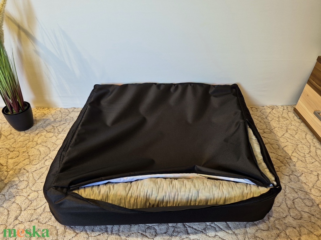 Víz, szőr és kaparásálló, lehúzható és mosható kárpitszövetes kutyafekhely - otthon & életmód - kisállatoknak - kutyáknak - kutya fekhelyek, házak - Meska.hu