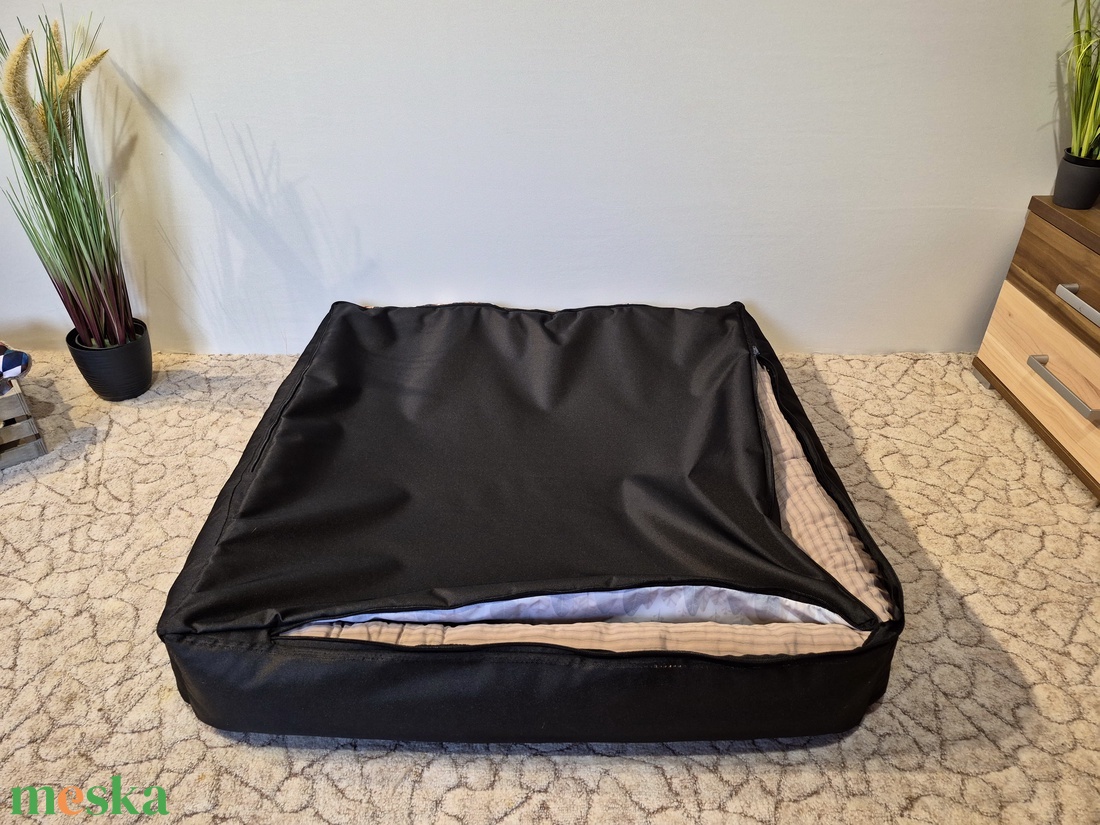 Víz, szőr és kaparásálló, lehúzható és mosható kárpitszövetes kutyafekhely - otthon & életmód - kisállatoknak - kutyáknak - kutya fekhelyek, házak - Meska.hu