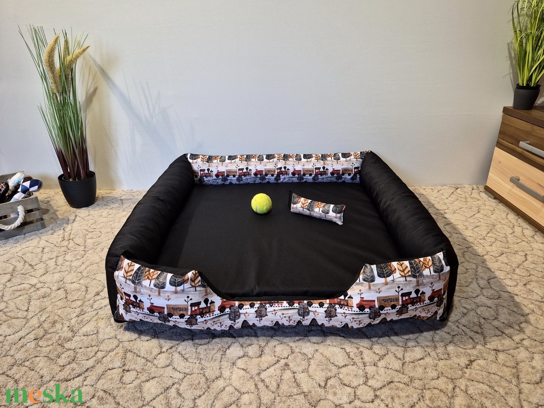 Víz, szőr és kaparásálló, lehúzható és mosható kárpitszövetes kutyafekhely - otthon & életmód - kisállatoknak - kutyáknak - kutya fekhelyek, házak - Meska.hu