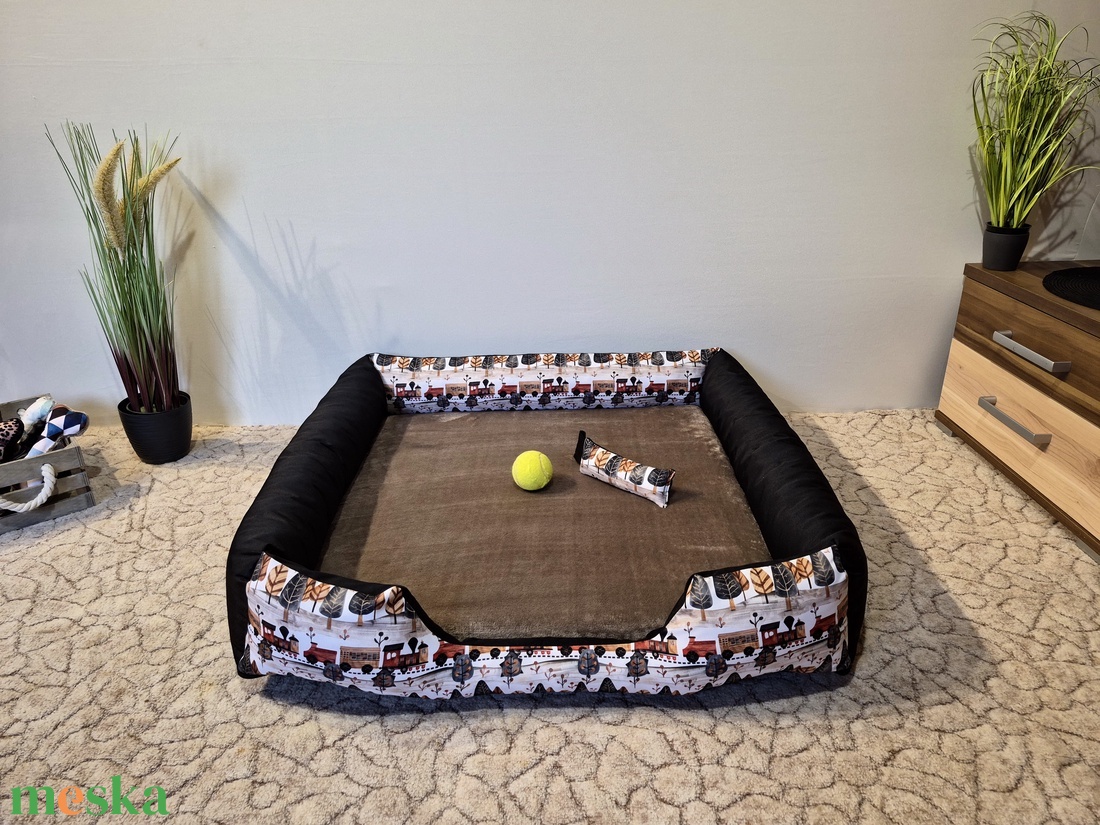 Víz, szőr és kaparásálló, lehúzható és mosható kárpitszövetes kutyafekhely - otthon & életmód - kisállatoknak - kutyáknak - kutya fekhelyek, házak - Meska.hu