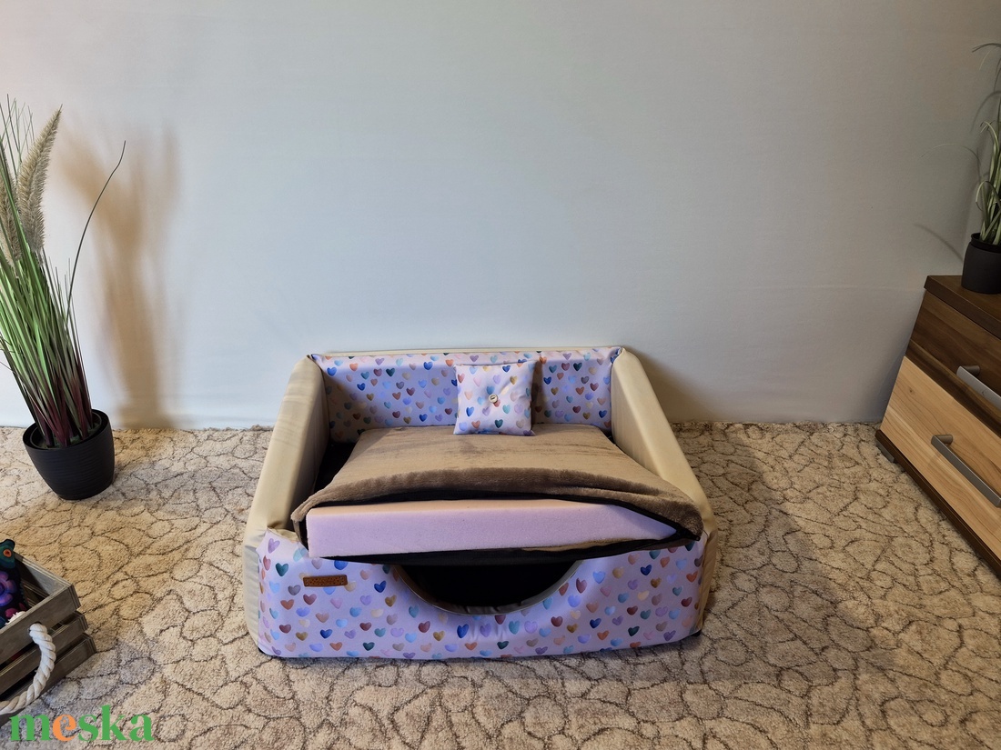 Víz, szőr és kaparásálló, lehúzható és mosható kutyafekhely, kutyaágy - otthon & életmód - kisállatoknak - kutyáknak - kutya fekhelyek, házak - Meska.hu