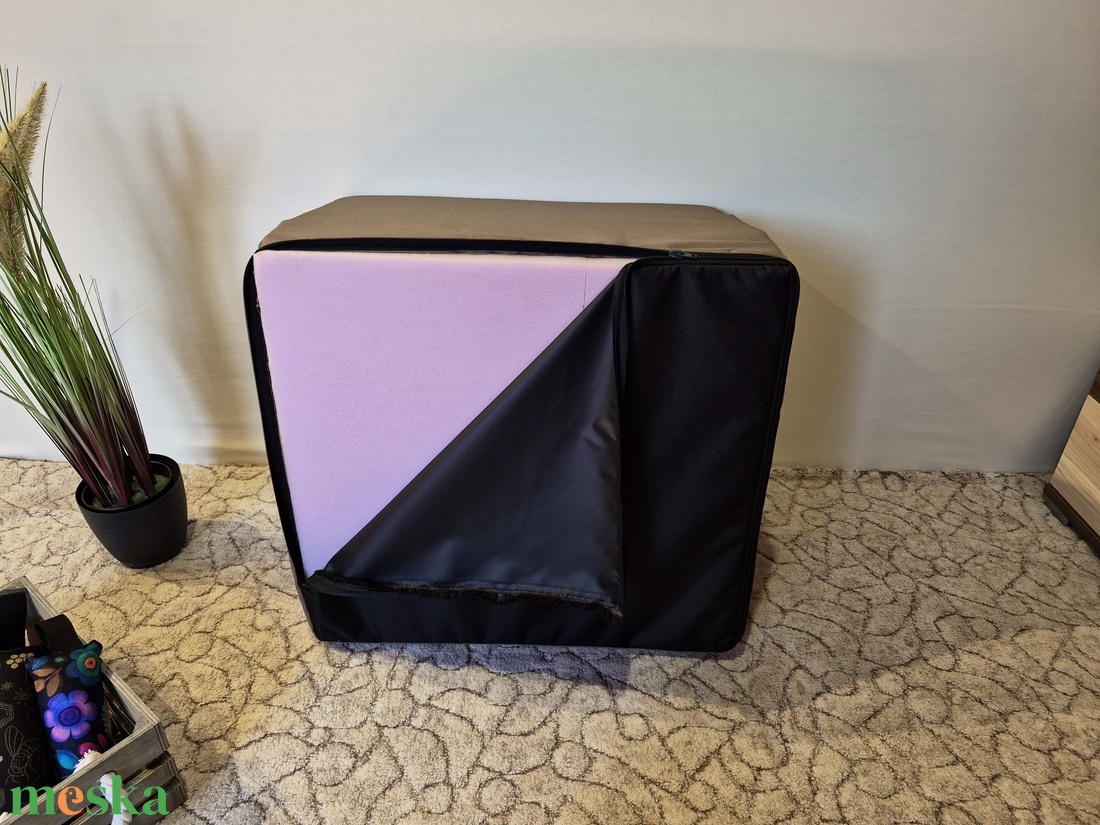 Memóriahabos, víz, szőr és kaparásálló, lehúzható és mosható kutyafekhely, kutyaágy - otthon & életmód - kisállatoknak - kutyáknak - kutya fekhelyek, házak - Meska.hu