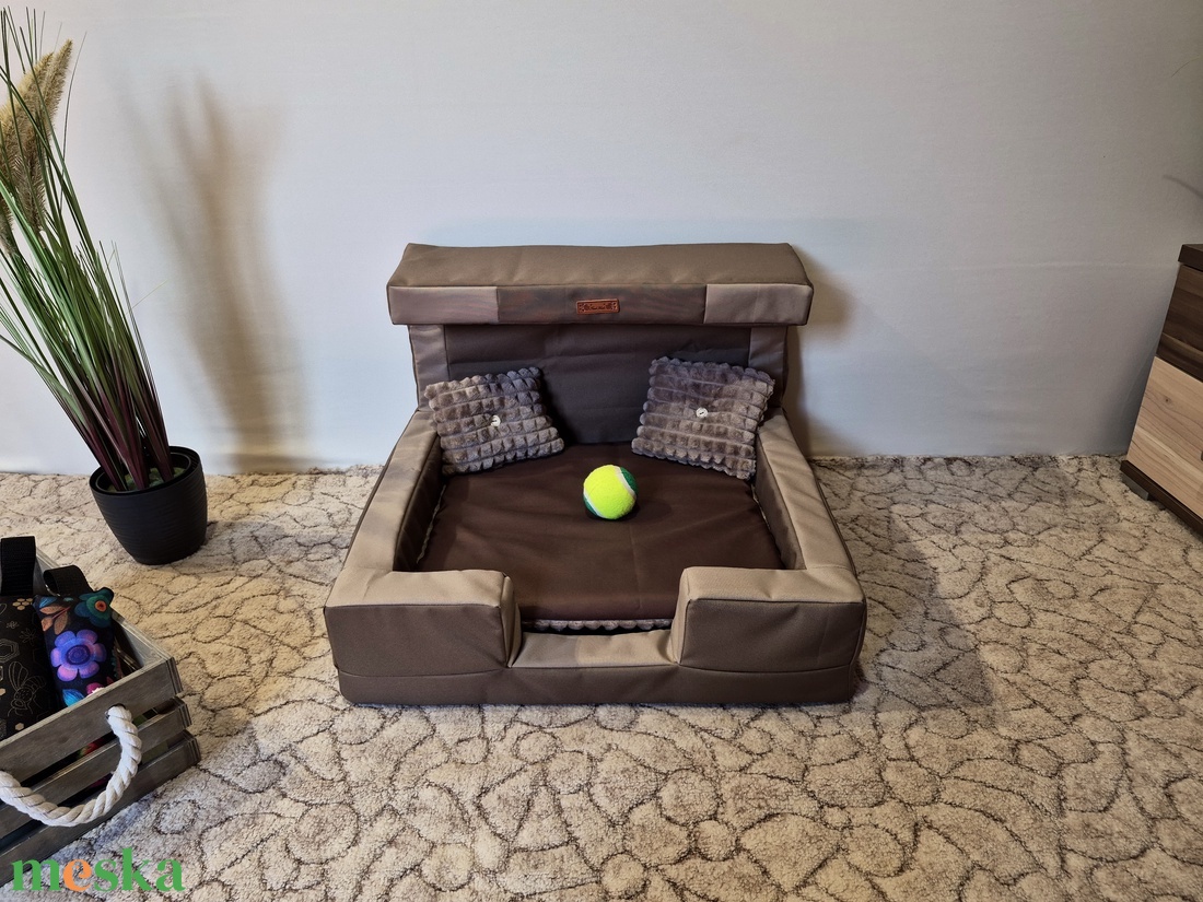 Memóriahabos, víz, szőr és kaparásálló, lehúzható és mosható kutyafekhely, kutyaágy - otthon & életmód - kisállatoknak - kutyáknak - kutya fekhelyek, házak - Meska.hu