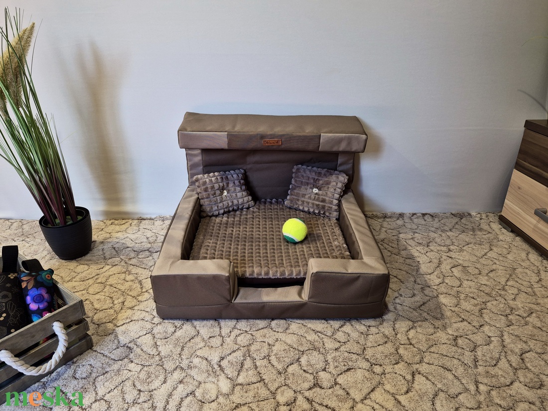 Memóriahabos, víz, szőr és kaparásálló, lehúzható és mosható kutyafekhely, kutyaágy - otthon & életmód - kisállatoknak - kutyáknak - kutya fekhelyek, házak - Meska.hu