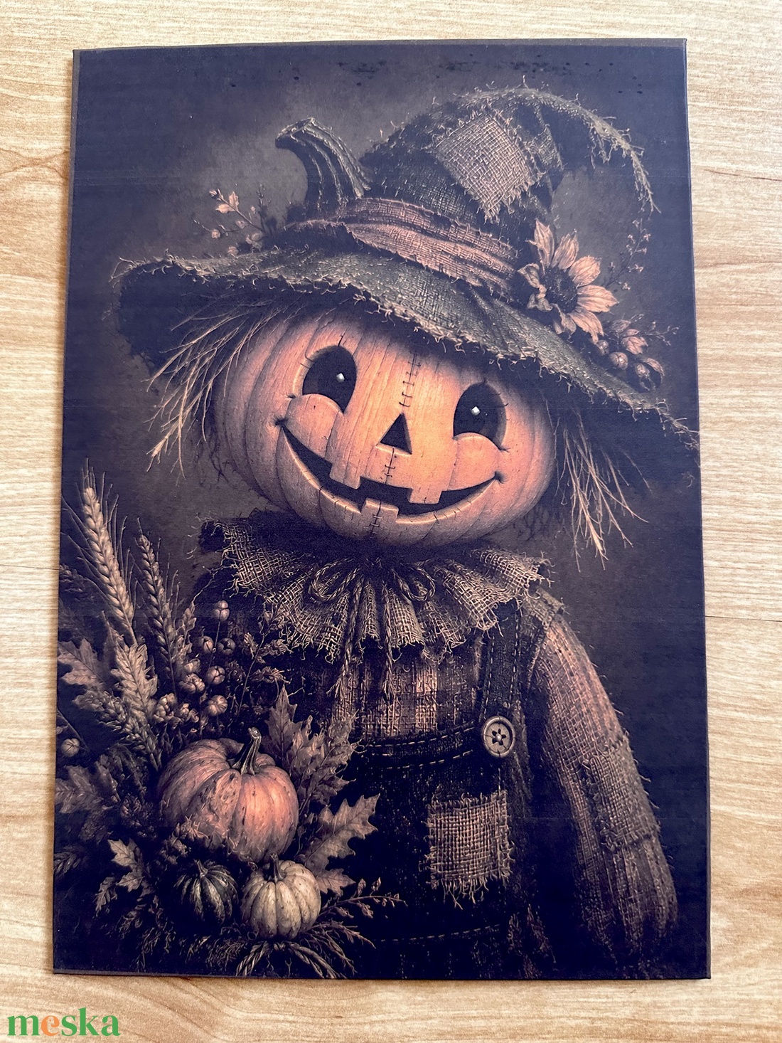 Halloween dekor �� - táblakép  - otthon & életmód - dekoráció - kép & falikép - táblakép - Meska.hu