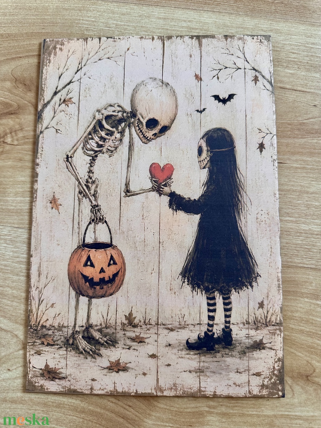 ��Halloween�� dekor táblakép  - otthon & életmód - dekoráció - halloween - halloweeni dekoráció - Meska.hu