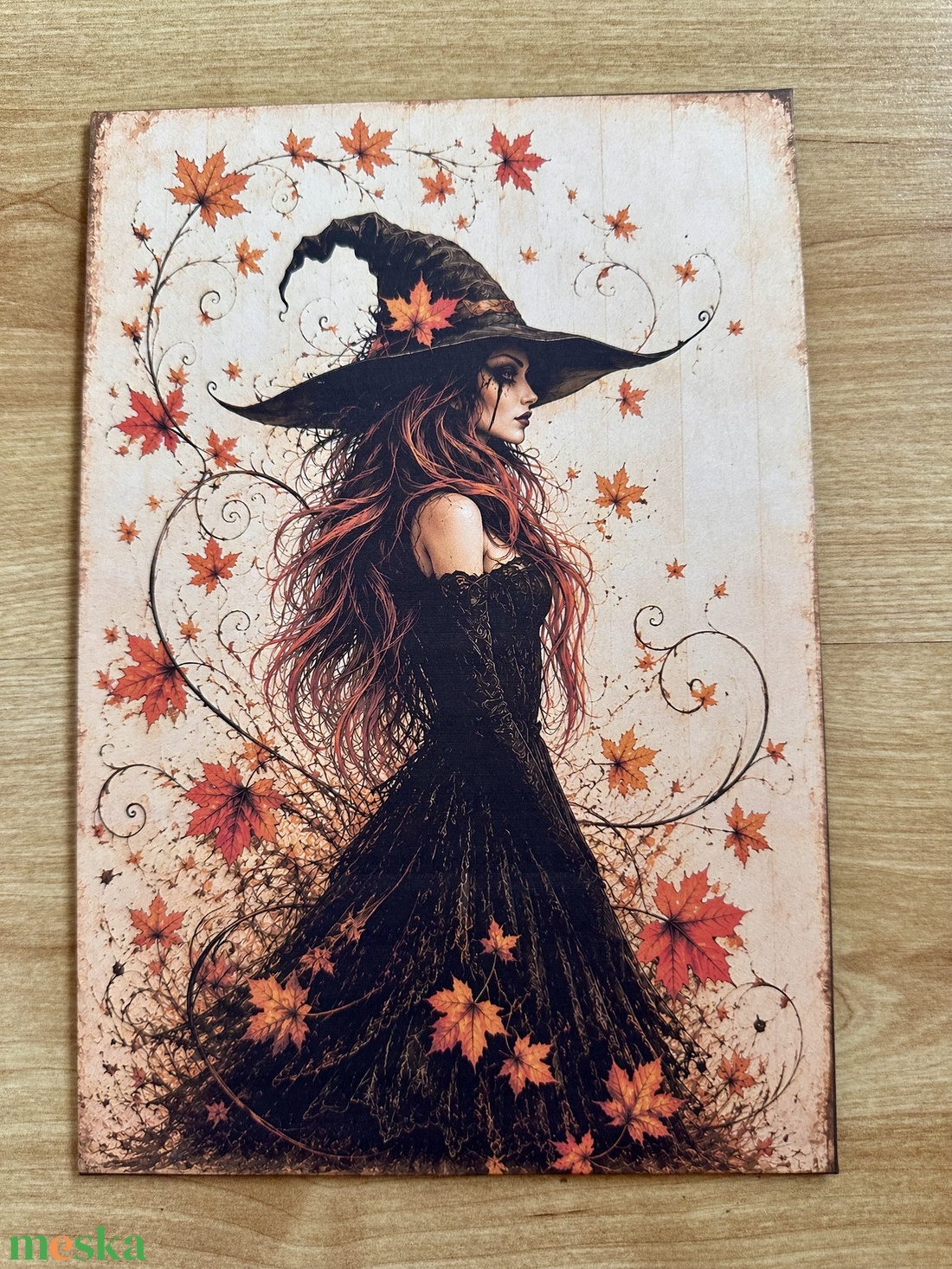 ��Őszi��táblakép - otthon & életmód - dekoráció - halloween - halloweeni dekoráció - Meska.hu